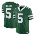 Garrett Wilson #5 New York Jets Green Vapor F.U.S.E. Limited Jersey