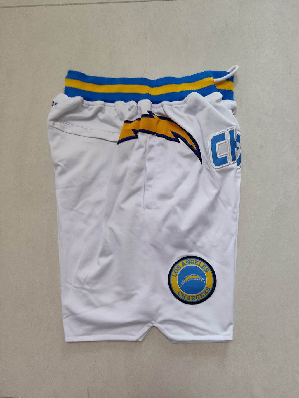 Los Angeles Chargers White Pocket Pants