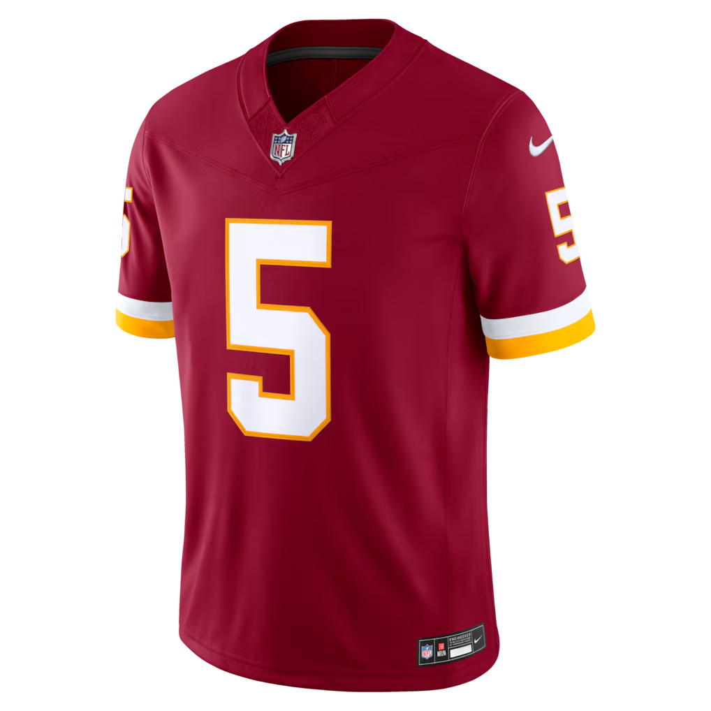 Jayden Daniels #5 Washington Commanders Vapor F.U.S.E. Limited Burgundy Jersey