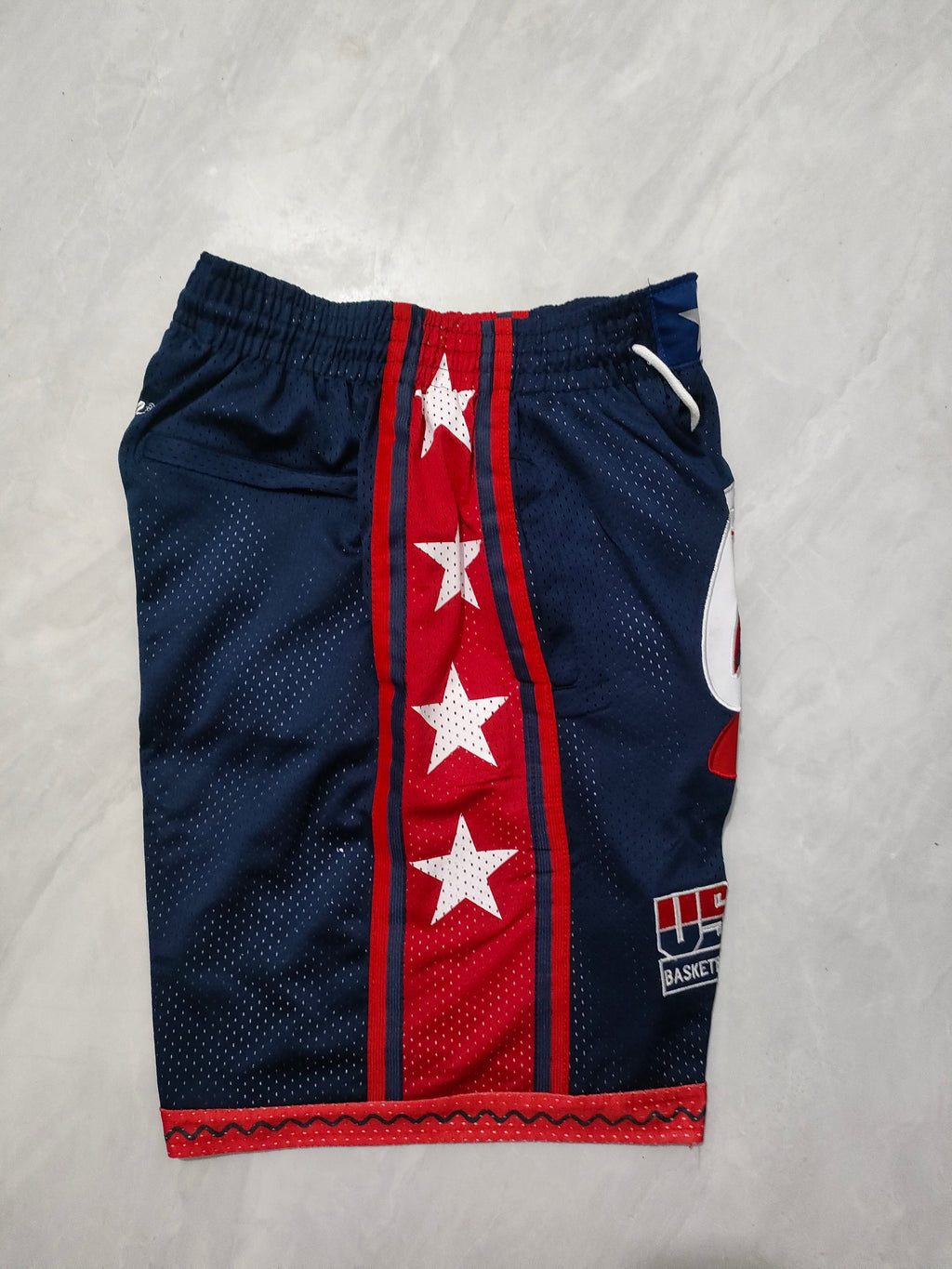 American Olympic Blue Pocket Shorts