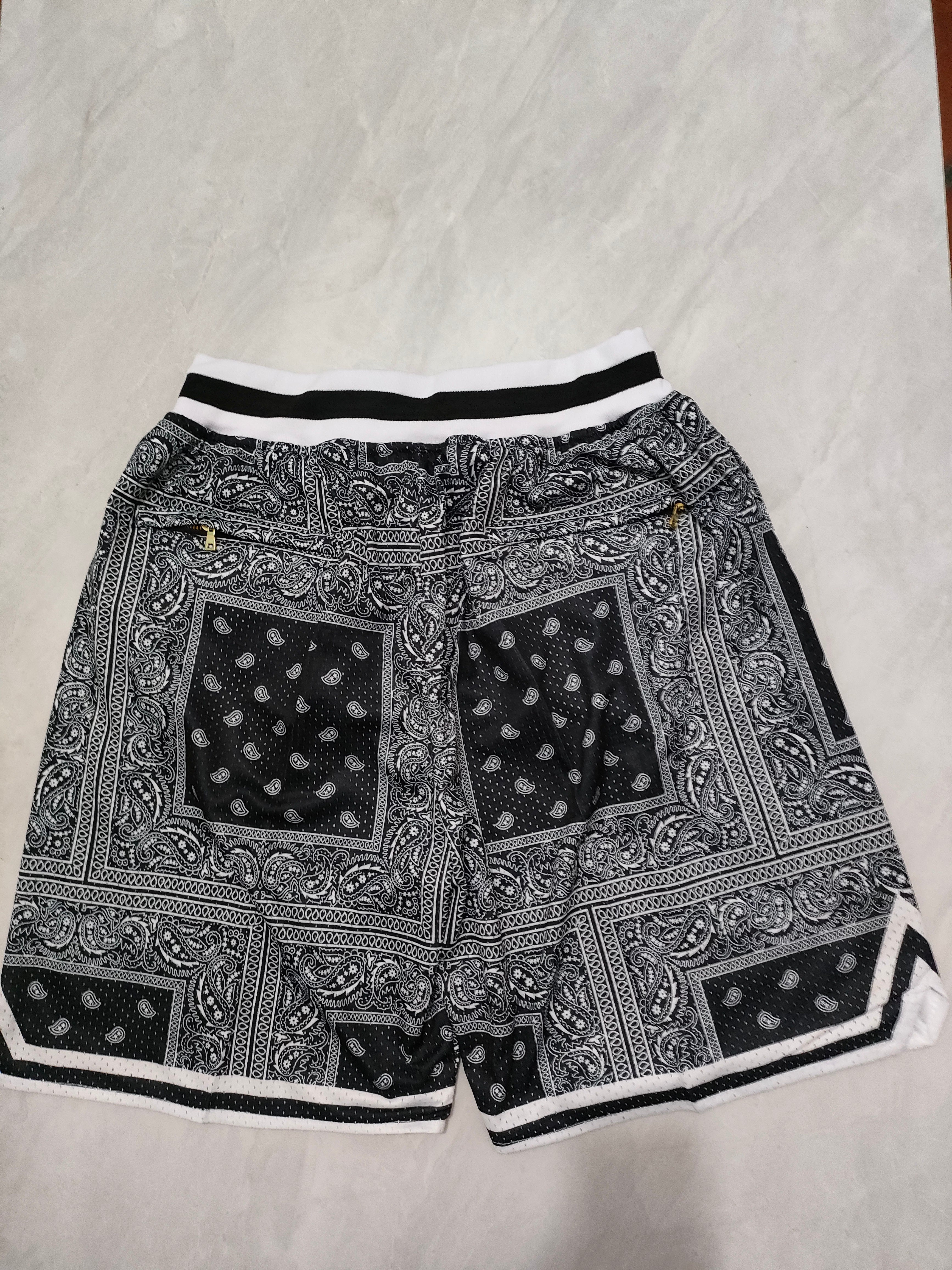 Chicago Bulls Transfer Print Pocket Shorts