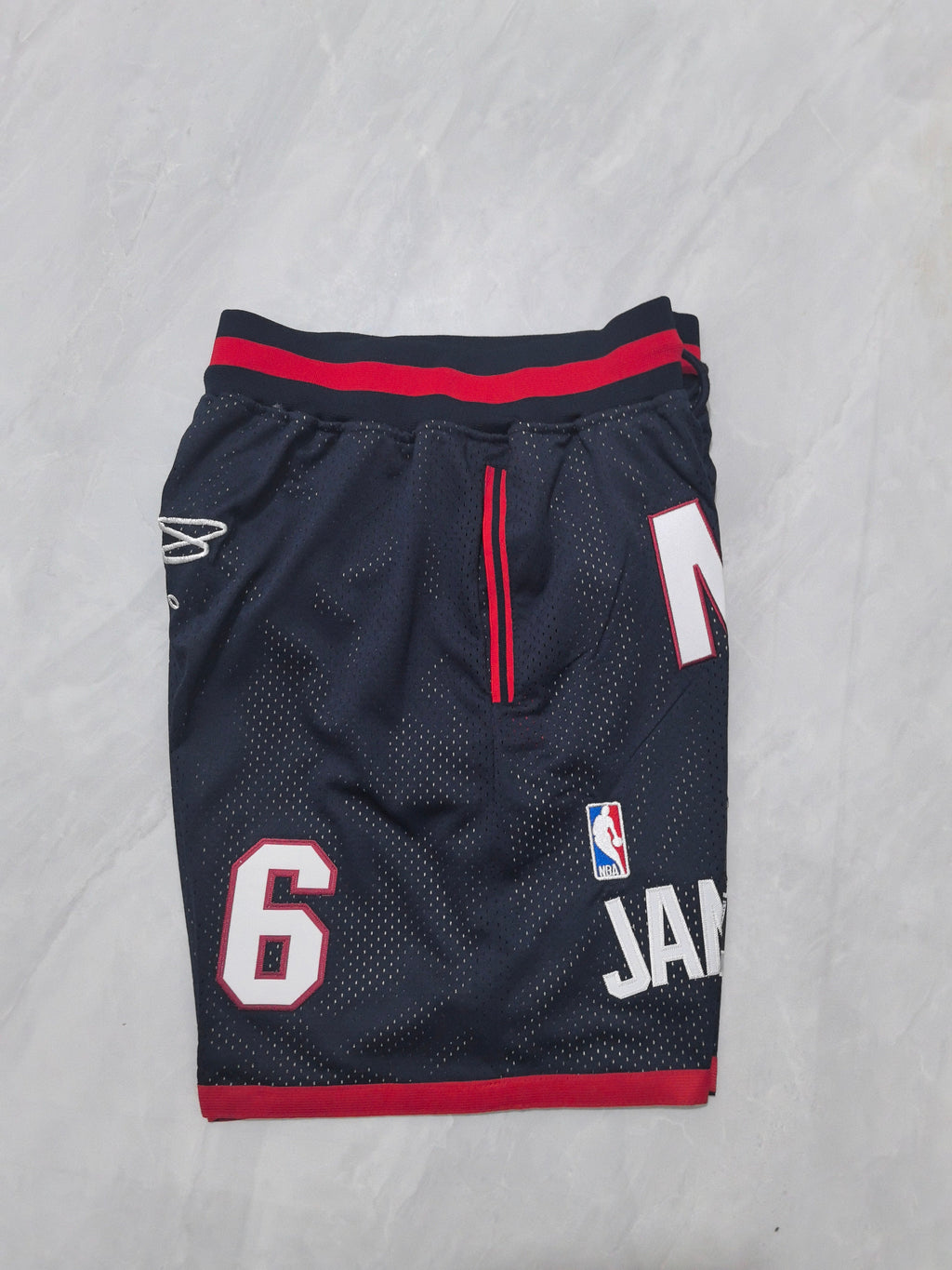 Miami Heat Black Retro Pocket Shorts