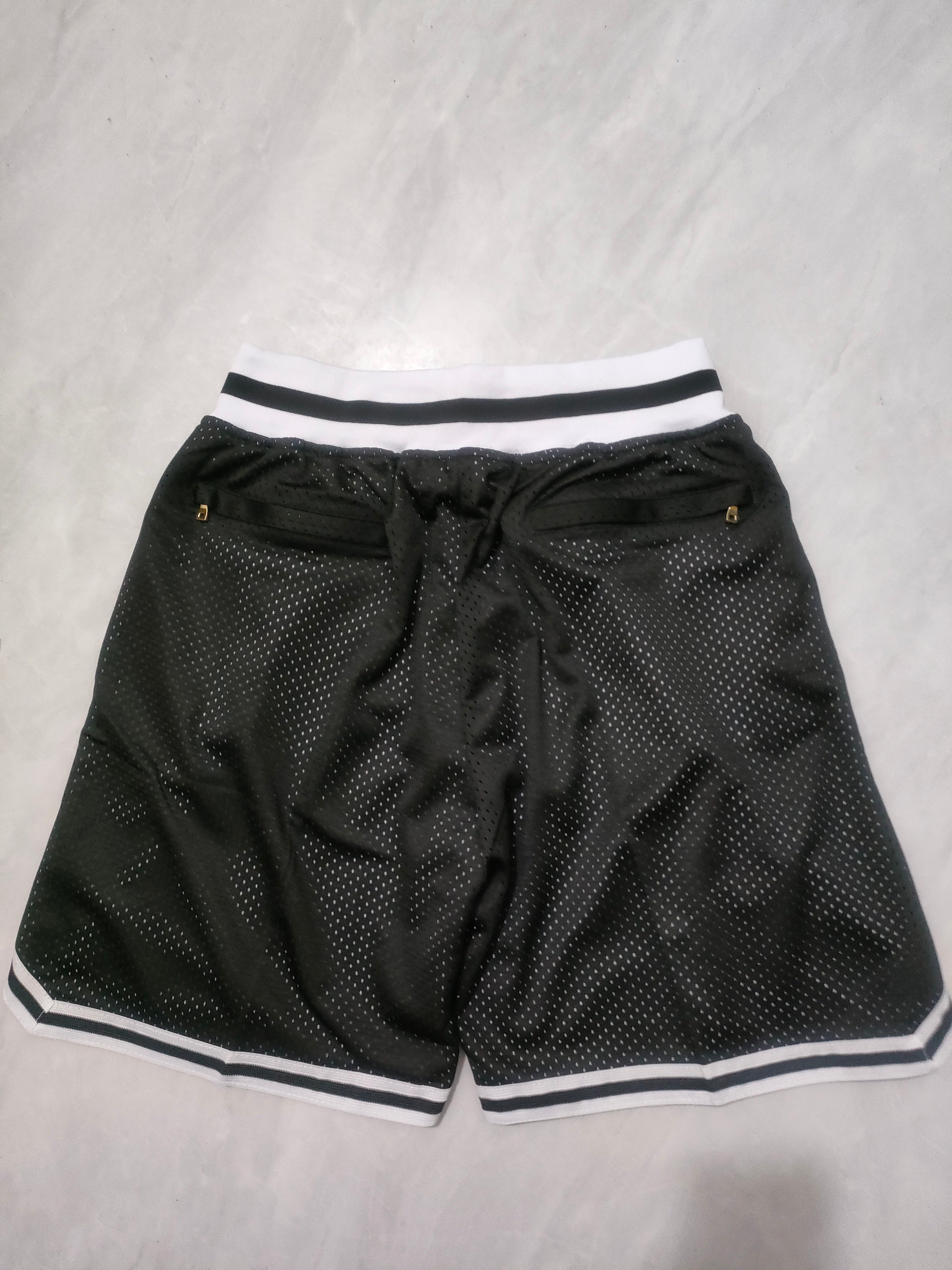 Movie Version Black Pocket Shorts