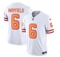 Baker Mayfield #6 Tampa Bay Buccaneers Throwback Limited White Jersey