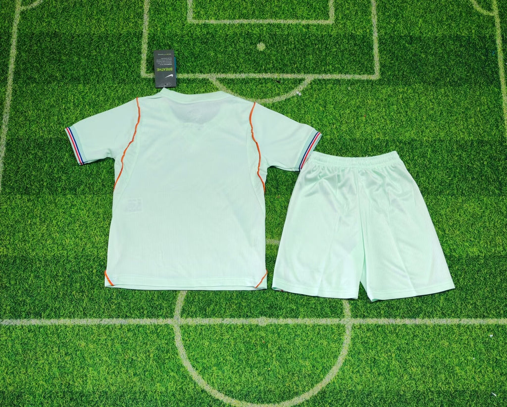 2026-2027 France Away Short-Sleeve Football Jersey Set