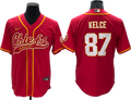 Travis Kelce Kansas City Chiefs Baseball Jersey