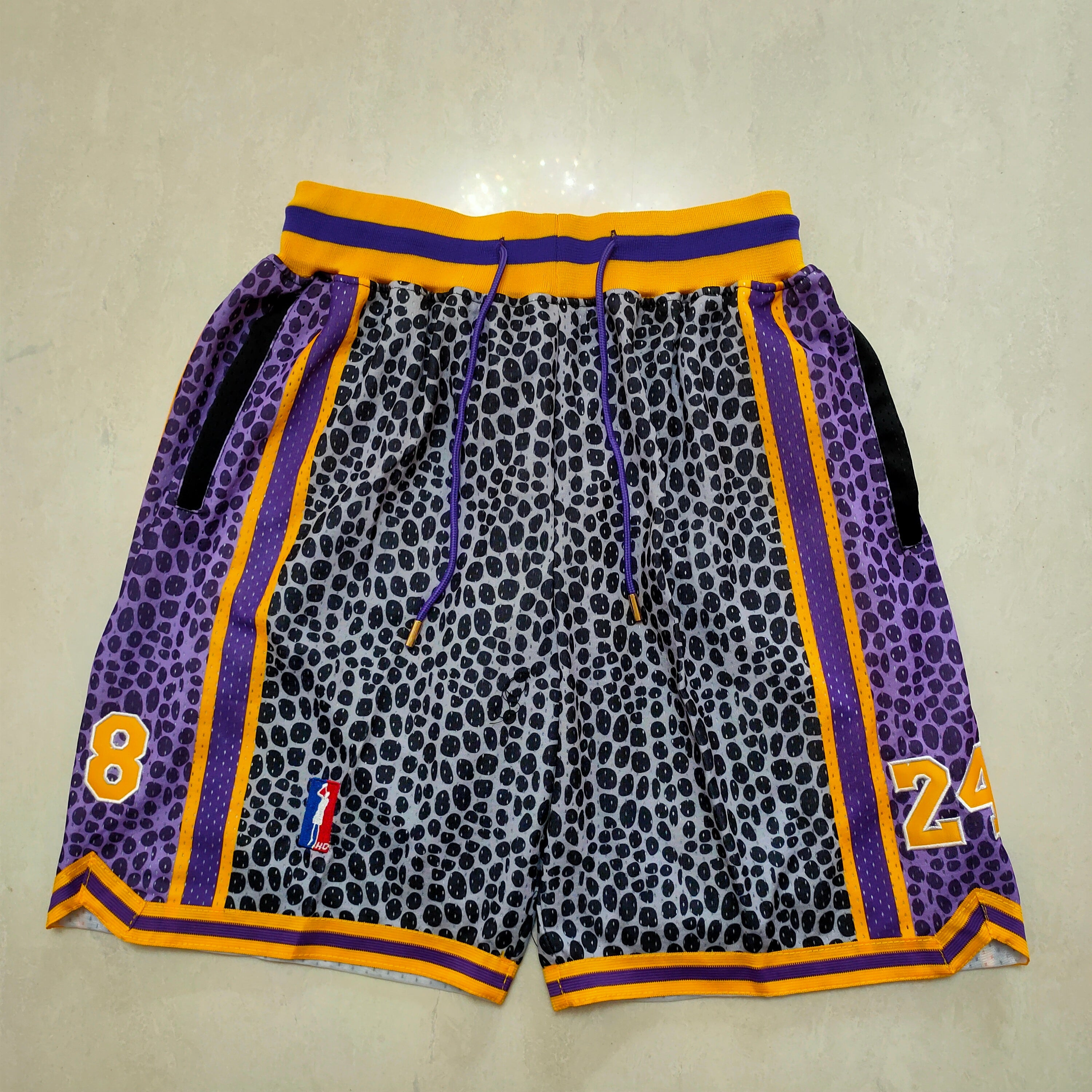 Los Angeles Lakers snake print 8-24 pocket pants