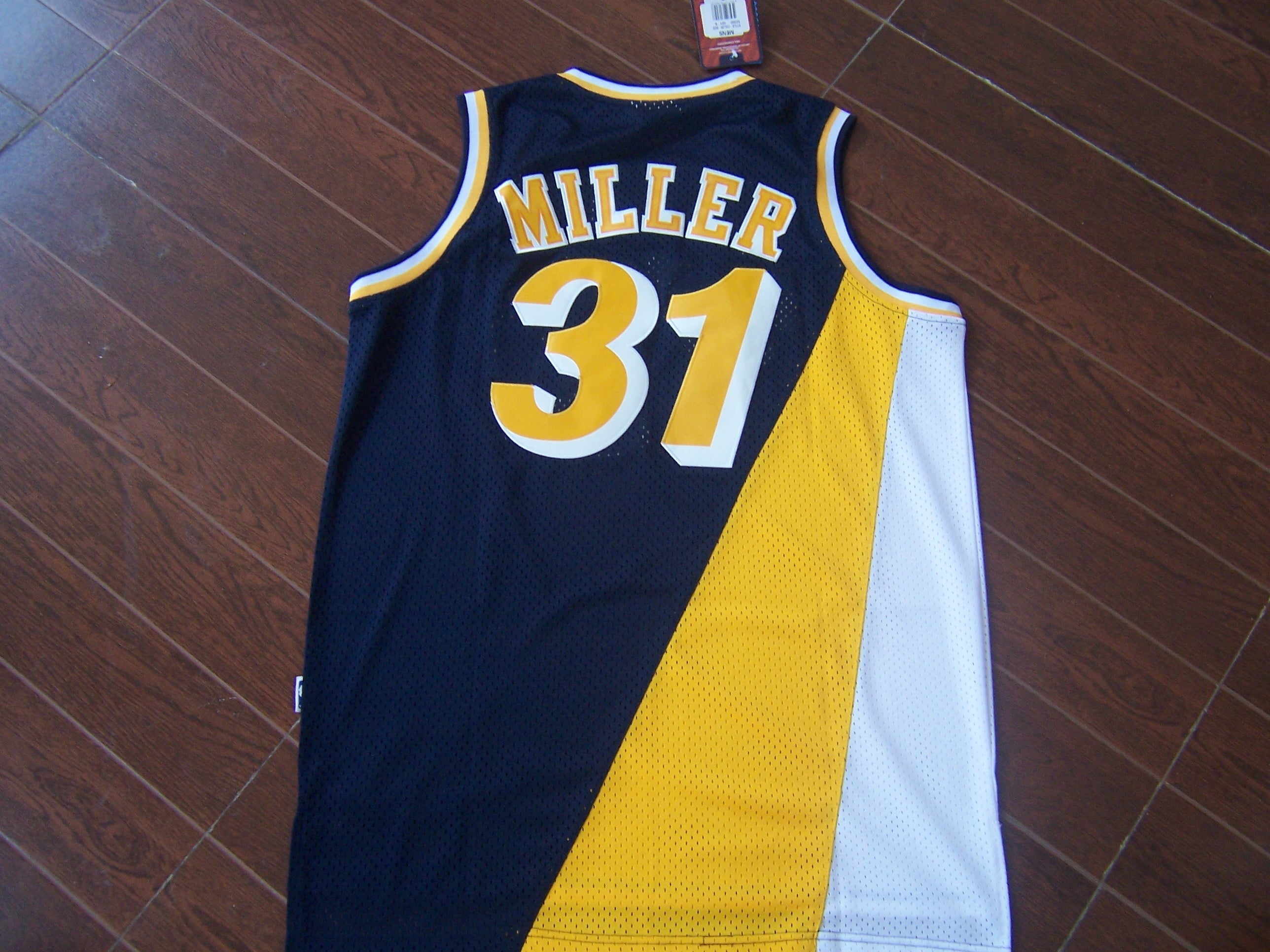 Reggie Miller #31 Indiana Pacers Swingman Embroidered Jersey