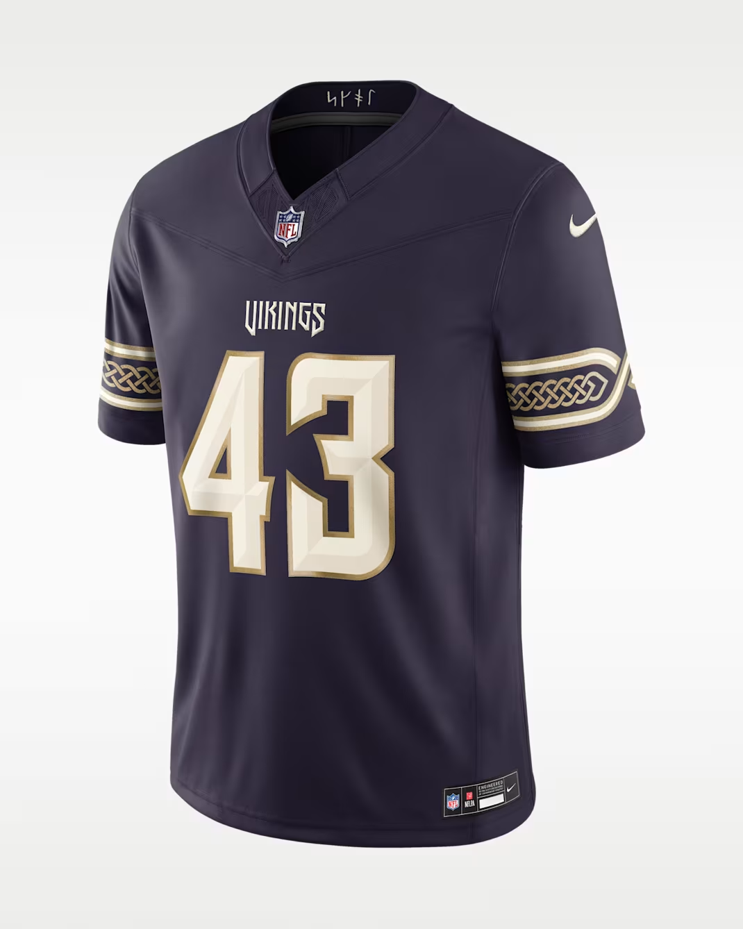 Men's Andrew Van Ginkel  #43 Minnesota Vikings Rivalries Collection Limited Jersey