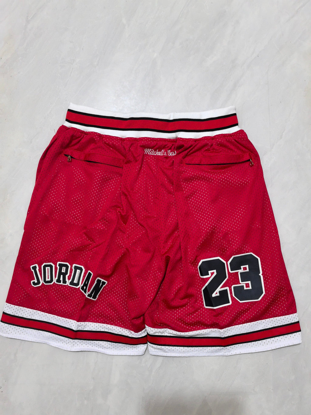 Chicago Bulls Red Retro Pocket Shorts