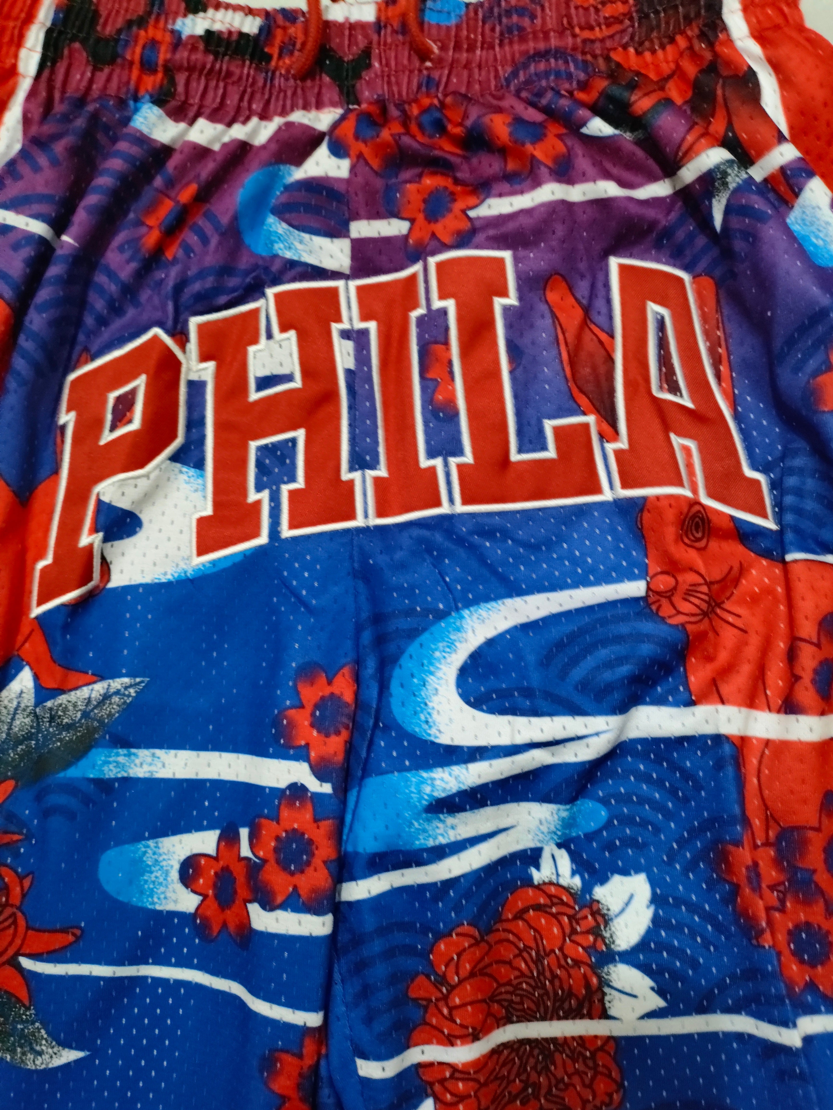 Philadelphia 76ers Rabbit Year Limited Edition Pocket Shorts