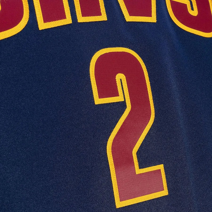 Men's Kyrie Irving Navy Cleveland Cavaliers 2011/12 Hardwood Classics Authentic Jersey