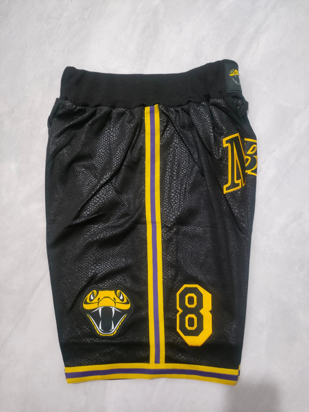 Los Angeles Lakers Mamba Black Snake Print Pants