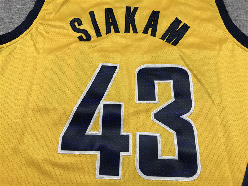 Indiana Pacers Pascal Siakam #43 City Edition Swingman Jersey - Embroidered