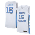 Vince Carter North Carolina Tar Heels Jordan Brand Replica Basketball Jersey - White