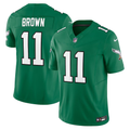 A.J. Brown #11 Philadelphia Eagles Kelly Green Vapor F.U.S.E. Limited Jersey