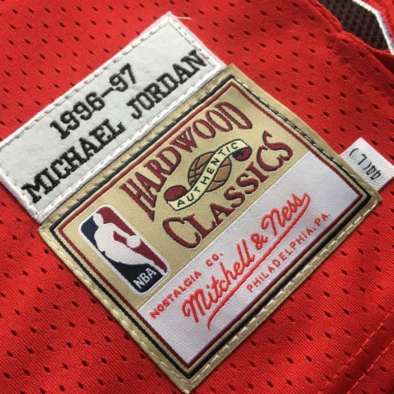 Michael Jordan Chicago Bulls Trophy Throwback Jersey