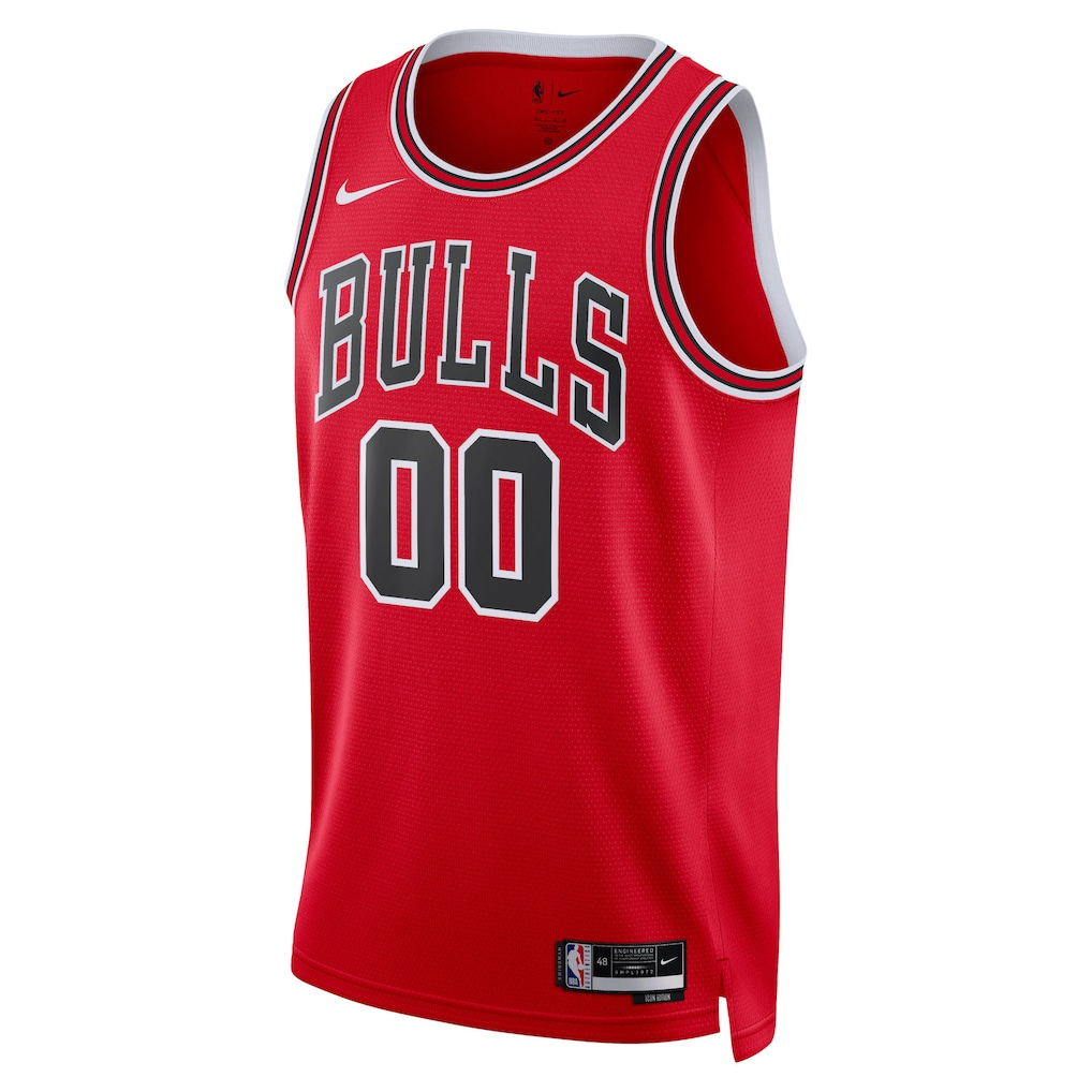 Custom Chicago Bulls Red Jersey