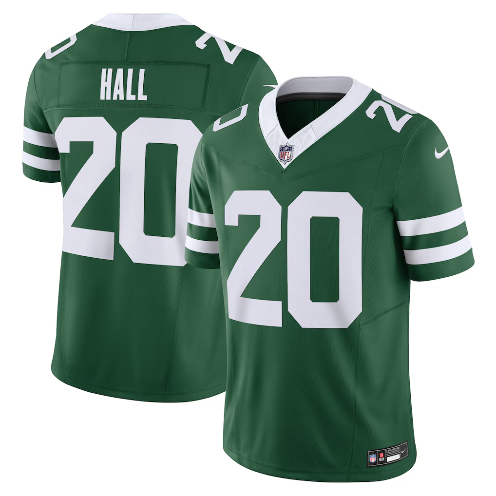 Breece Hall #20 New York Jets Green Vapor F.U.S.E. Limited Jersey