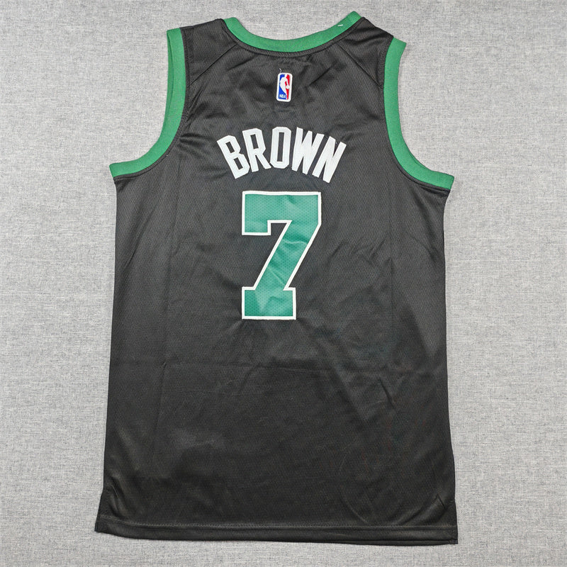 Boston Celtics Jaylen Brown #7 City Edition - Embroidered Jersey