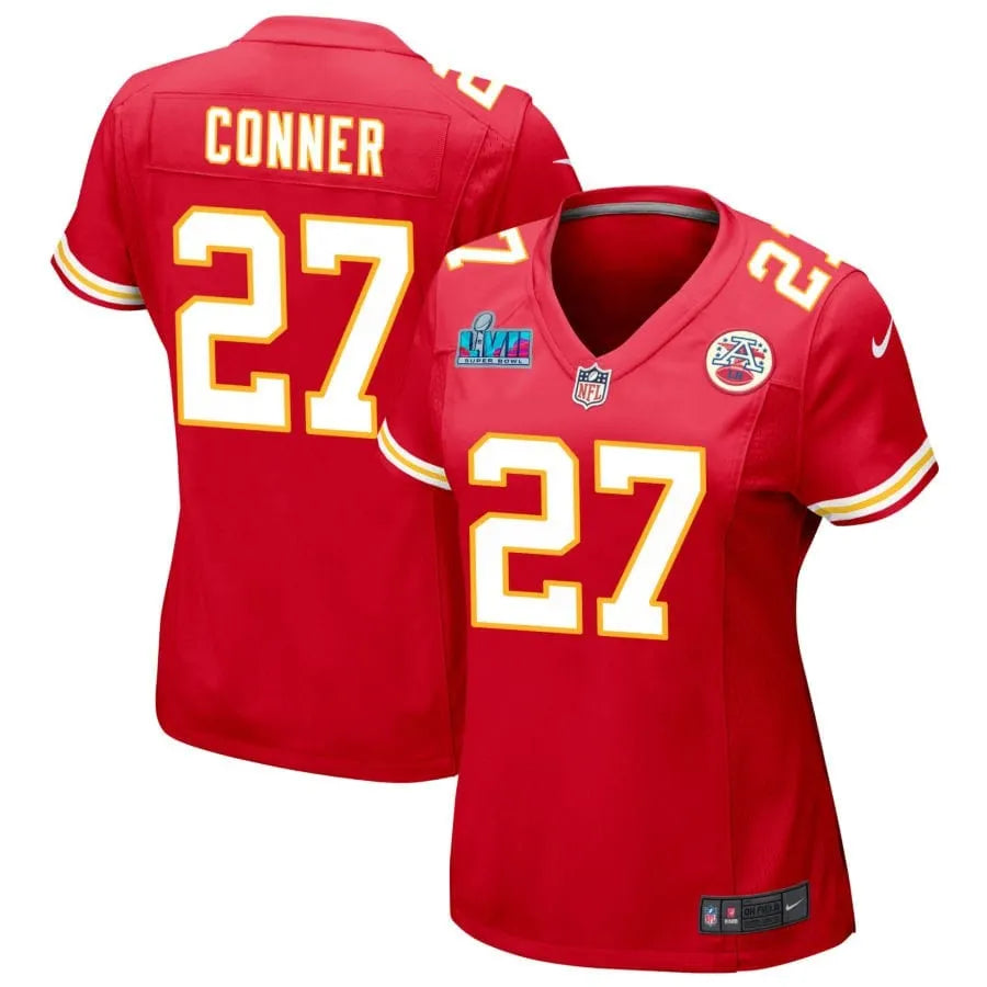 Chamarri Conner Kansas City Chiefs  Women's Super Bowl LVII Game Jersey - Red