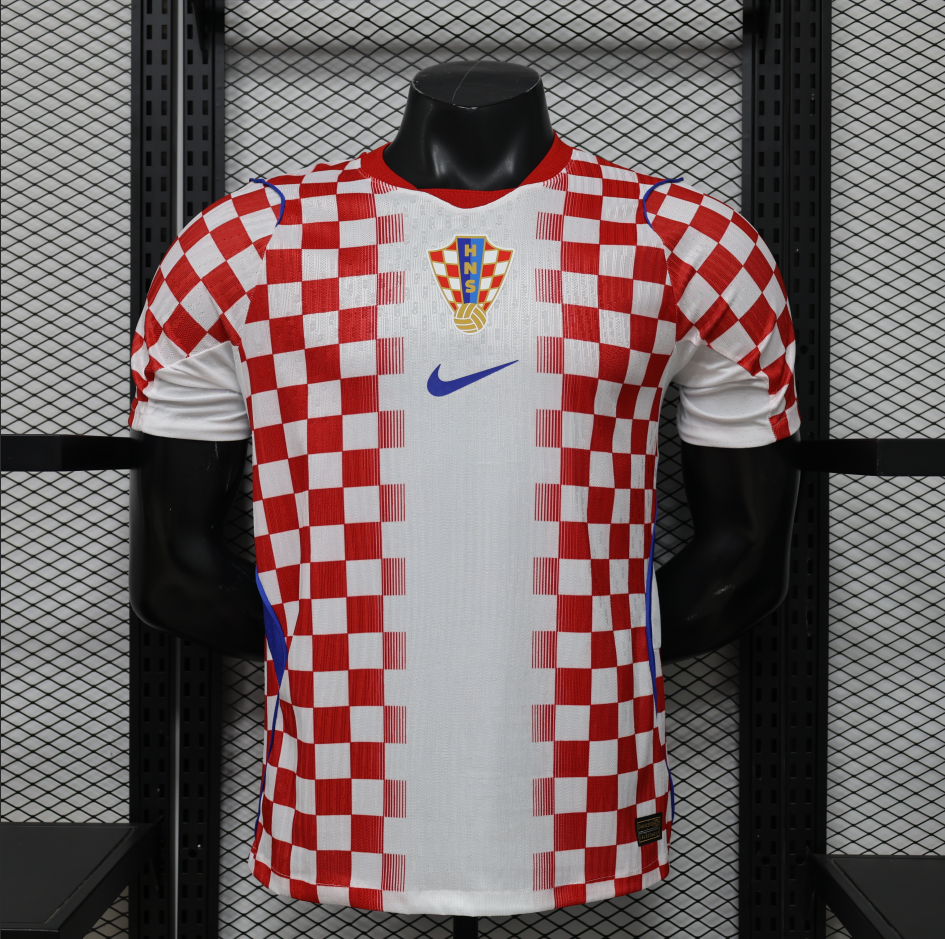2026 World Cup Croatia Home Player Version Jersey