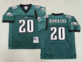 Mens Brian Dawkins#20 Philadelphia Eagles Vintage Throwback Jersey