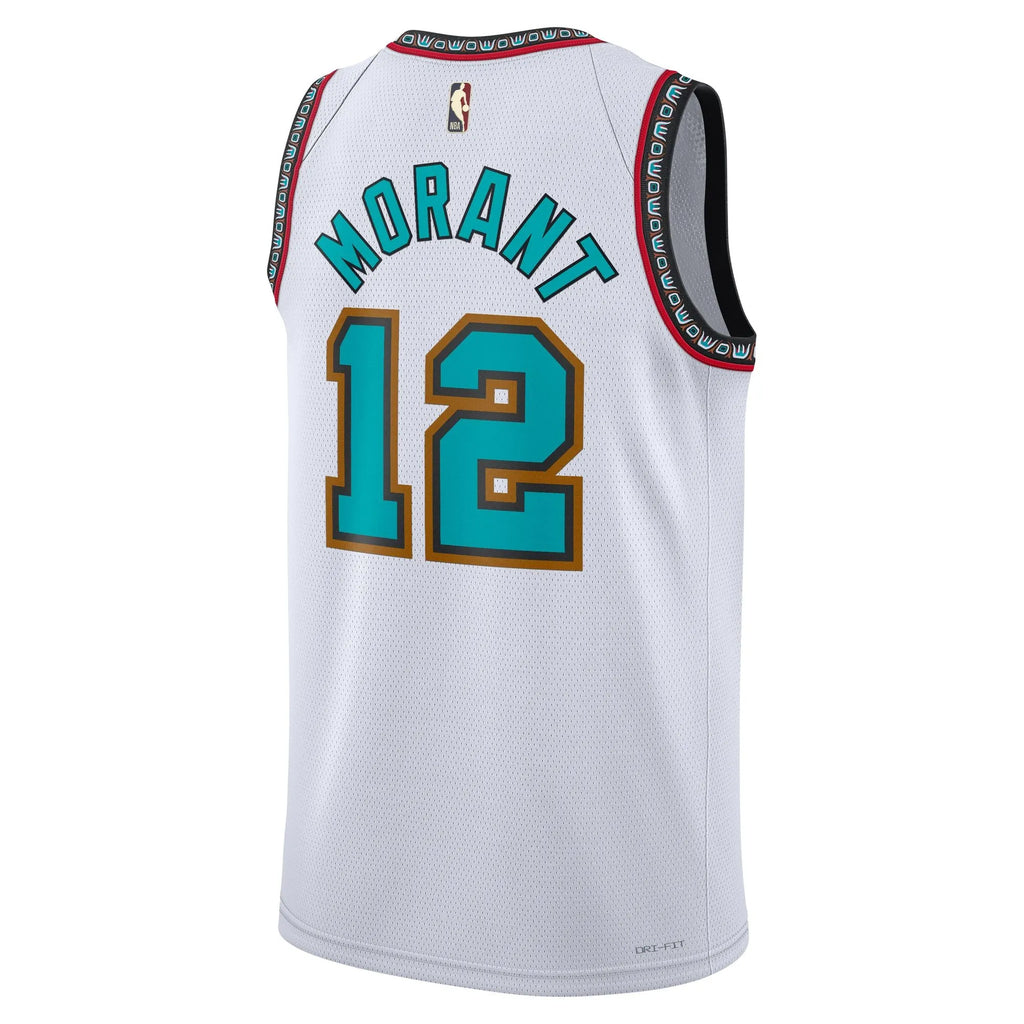 Ja Morant Memphis Grizzlies 2025 Mens Hardwood Classic NBA Swingman Jersey
