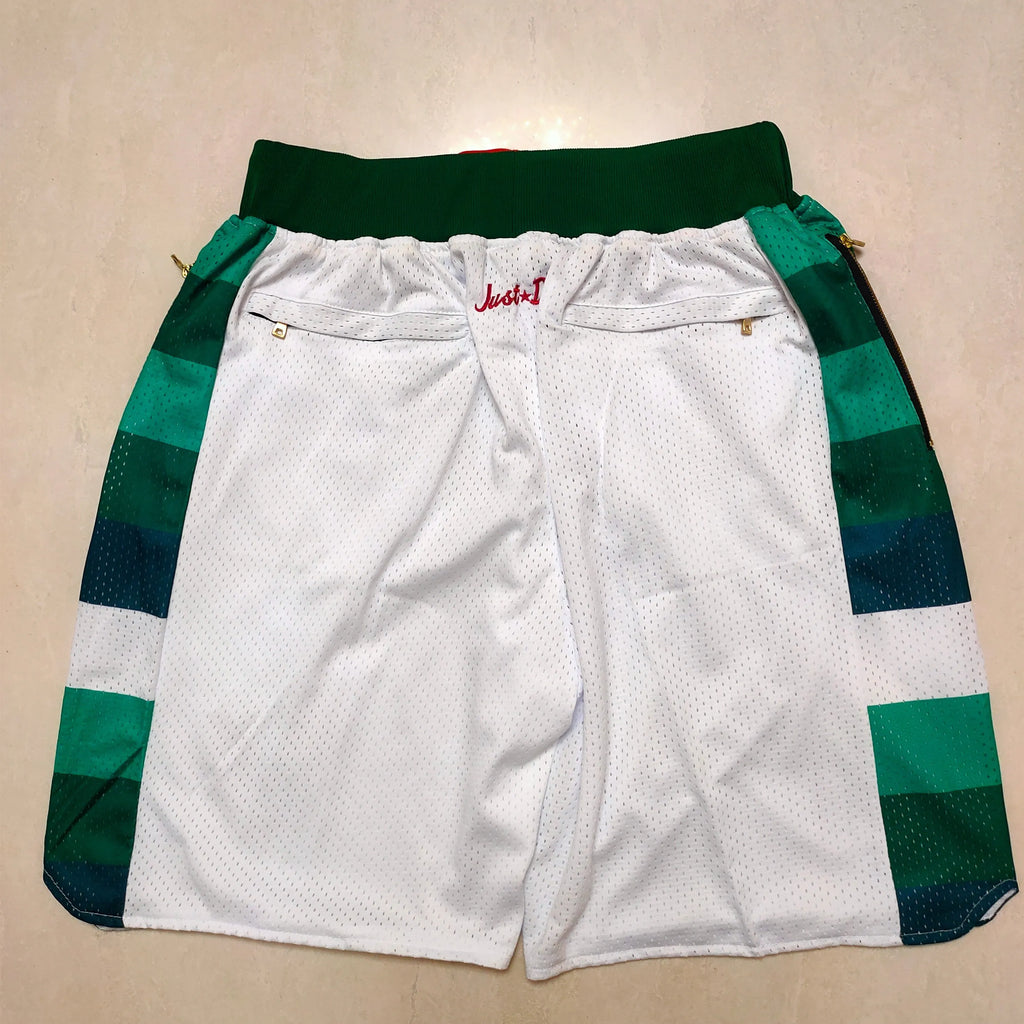 Milwaukee Bucks White Pocket Pants