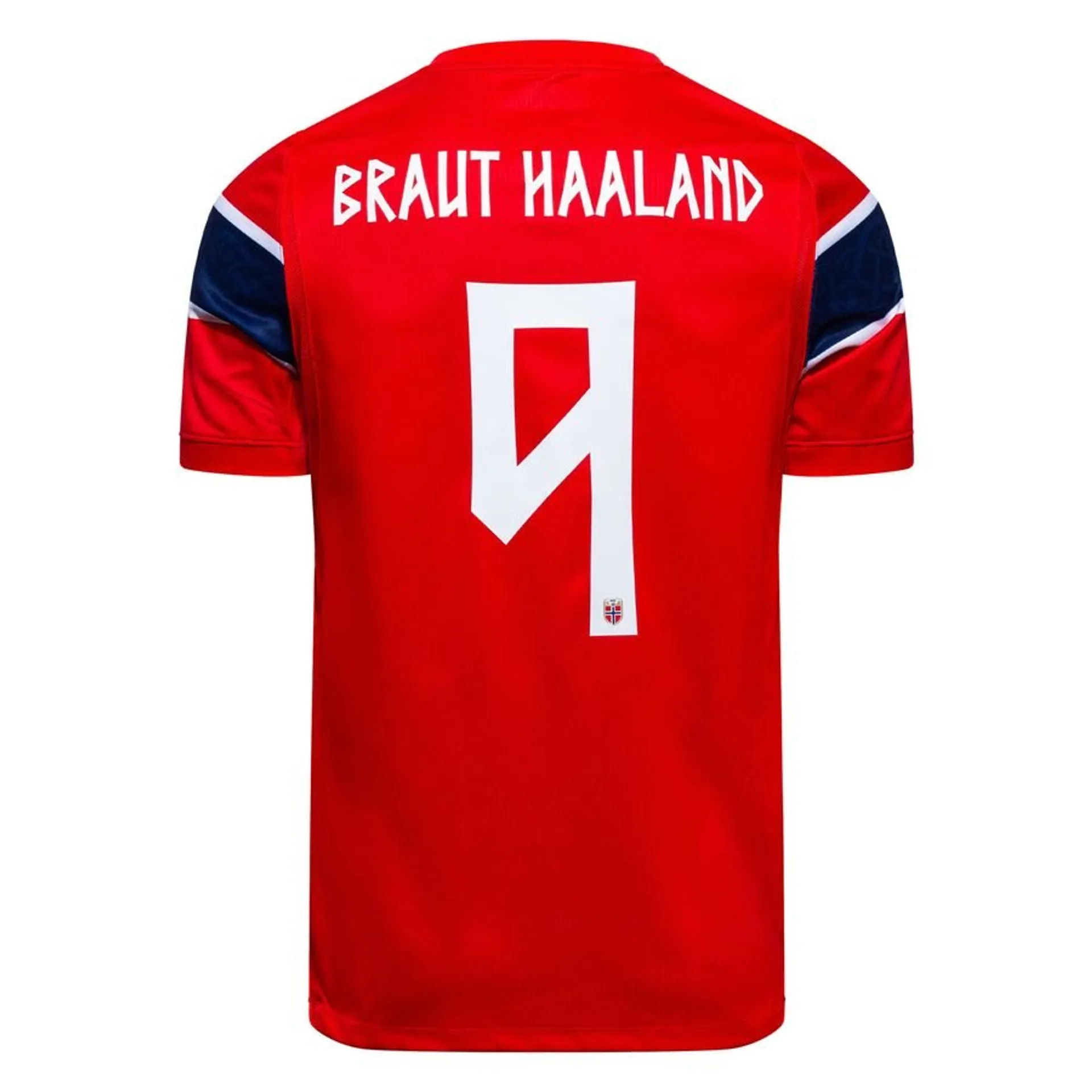 2026 World Cup Norway #9 BRAUT HAALAND Home Player Version Jersey