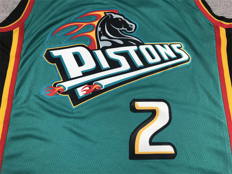 Detroit Pistons Cade Cunningham #2 City Edition Swingman Jersey — Embroidered