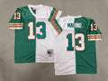 Mens Dan Marino#13 Miami Dolphins Vintage Throwback Jersey