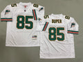 Mens Mark Duper#85 white Miami Dolphins Vintage Throwback Jersey