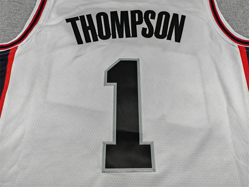Houston Rockets Amen Thompson #1 2025 City Edition Swingman Jersey - Embroidered