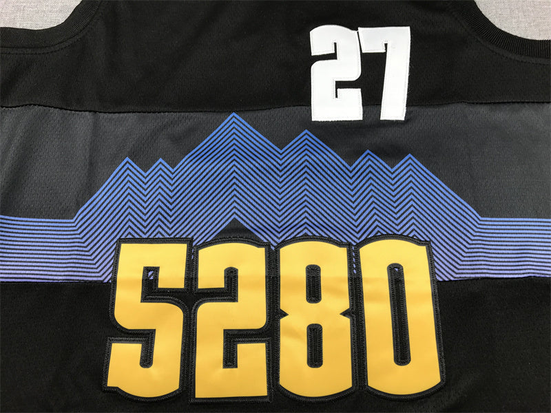 Denver Nuggets Jamal Murray #27 2024 City Edition — Embroidered Jersey