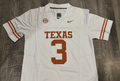 Quinn Ewers Texas White Jersey