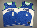 Youth Damian Lillard Milwaukee Bucks #0 City Edition Embroidered Jersey