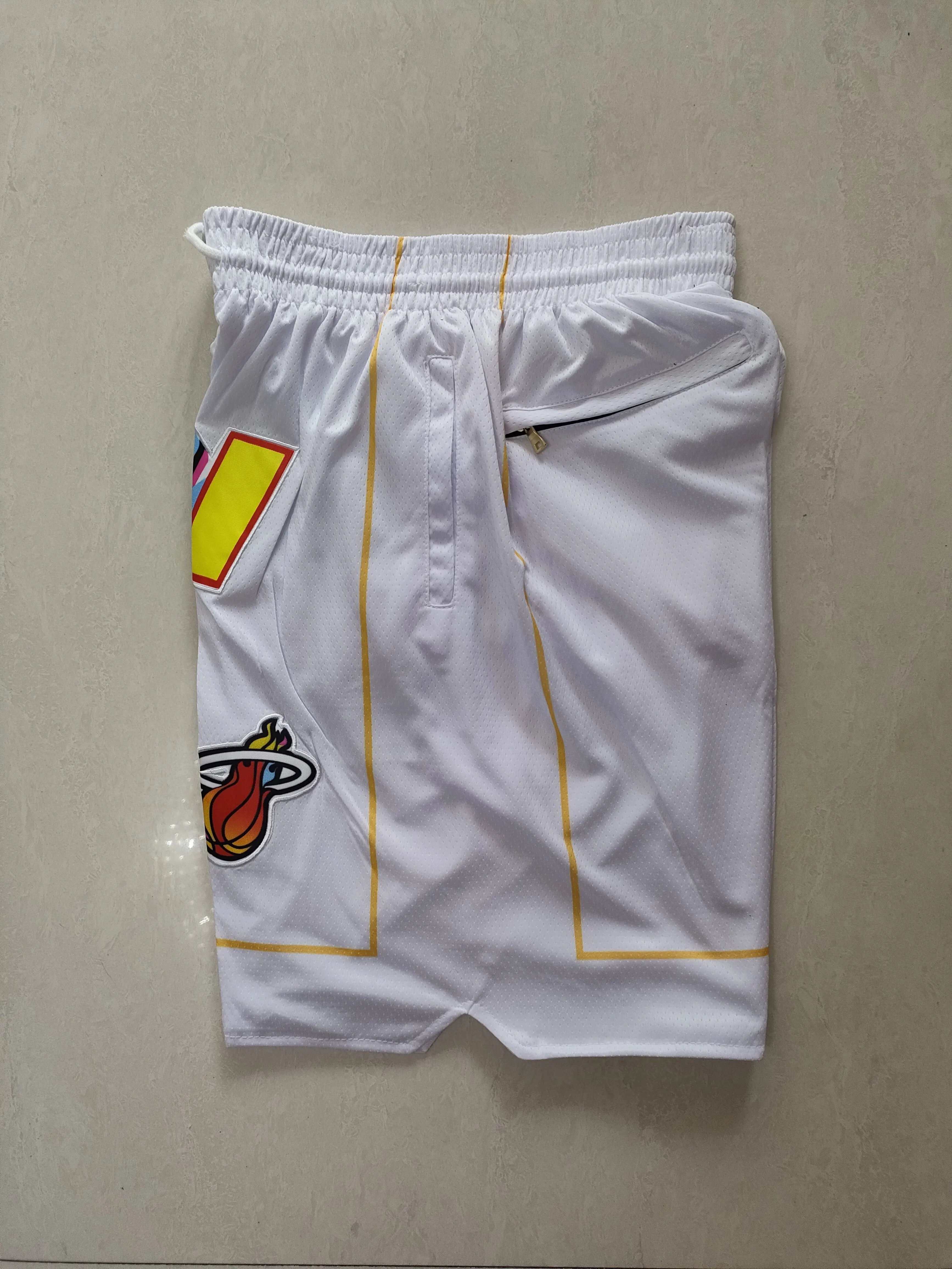 Miami Heat White City Edition Pocket Pants