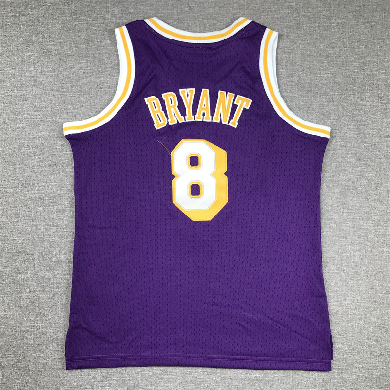 Youth Kobe Bryant Los Angeles Lakers #8 Embroidered  Jersey