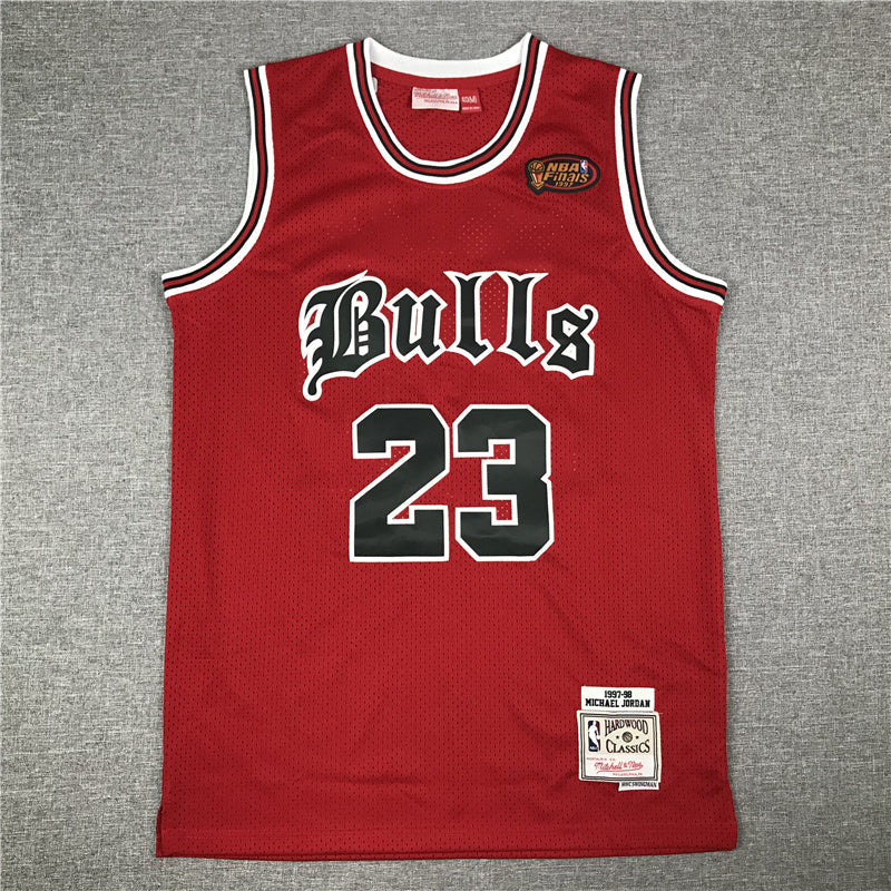 Chicago Bulls Michael Jordan #23 1997-98 Throwback – Embroidered