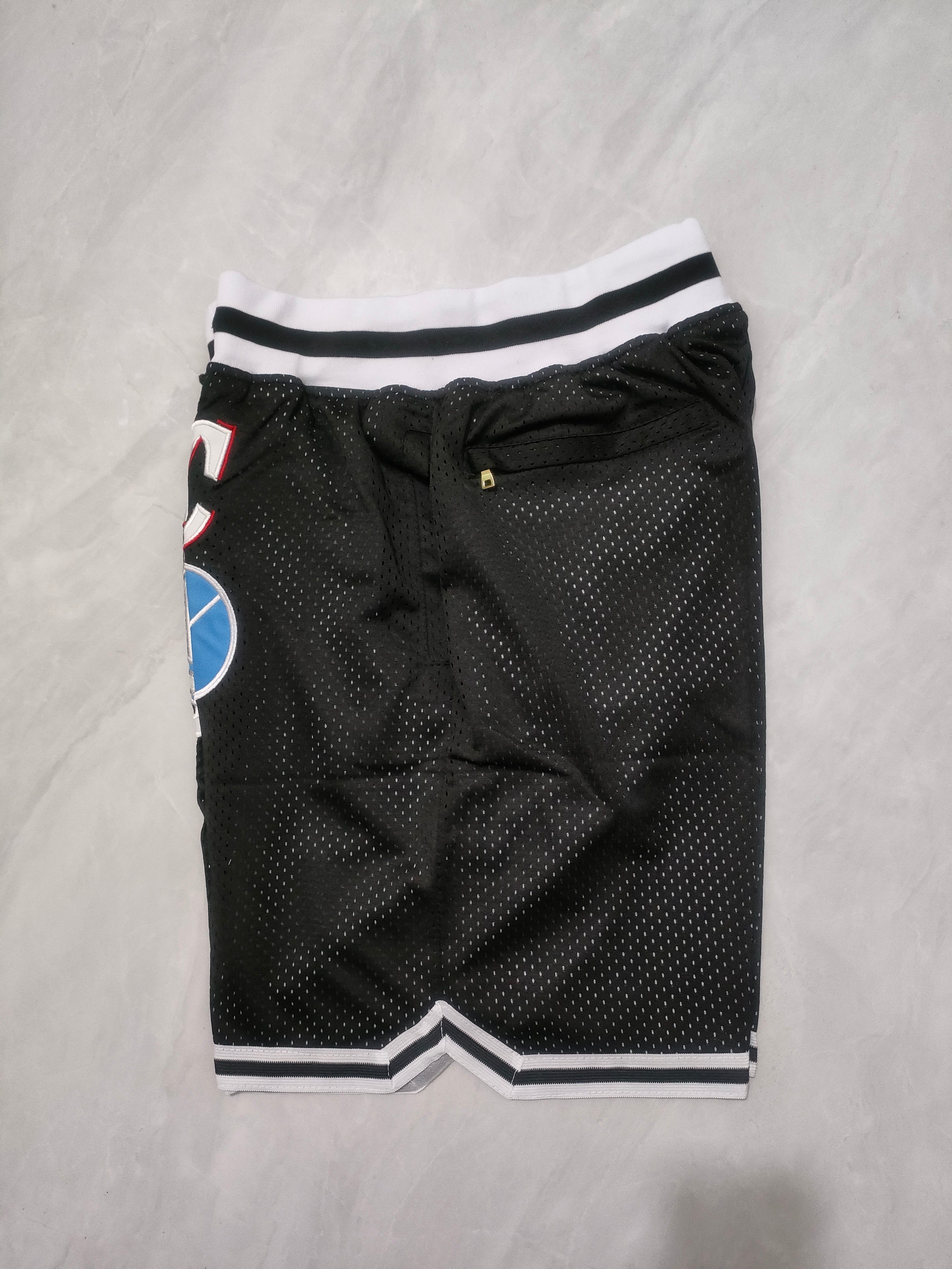 Movie Version Black Pocket Shorts