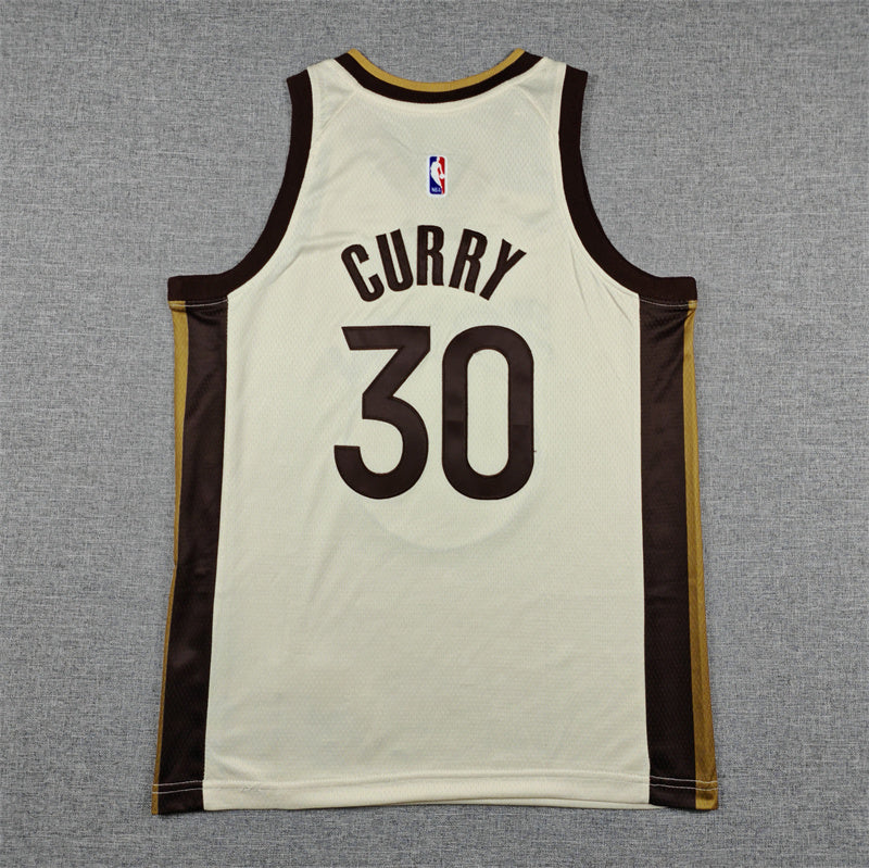 Youth Stephen Curry Golden State Warriors #30  City Edition Embroidered  Jersey
