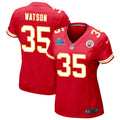 Jaylen Watson Kansas City Chiefs Women's Super Bowl LVII Game Jersey - Red