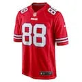 Men's Buffalo Bills Dawson Knox  Red Alternate Game Jersey