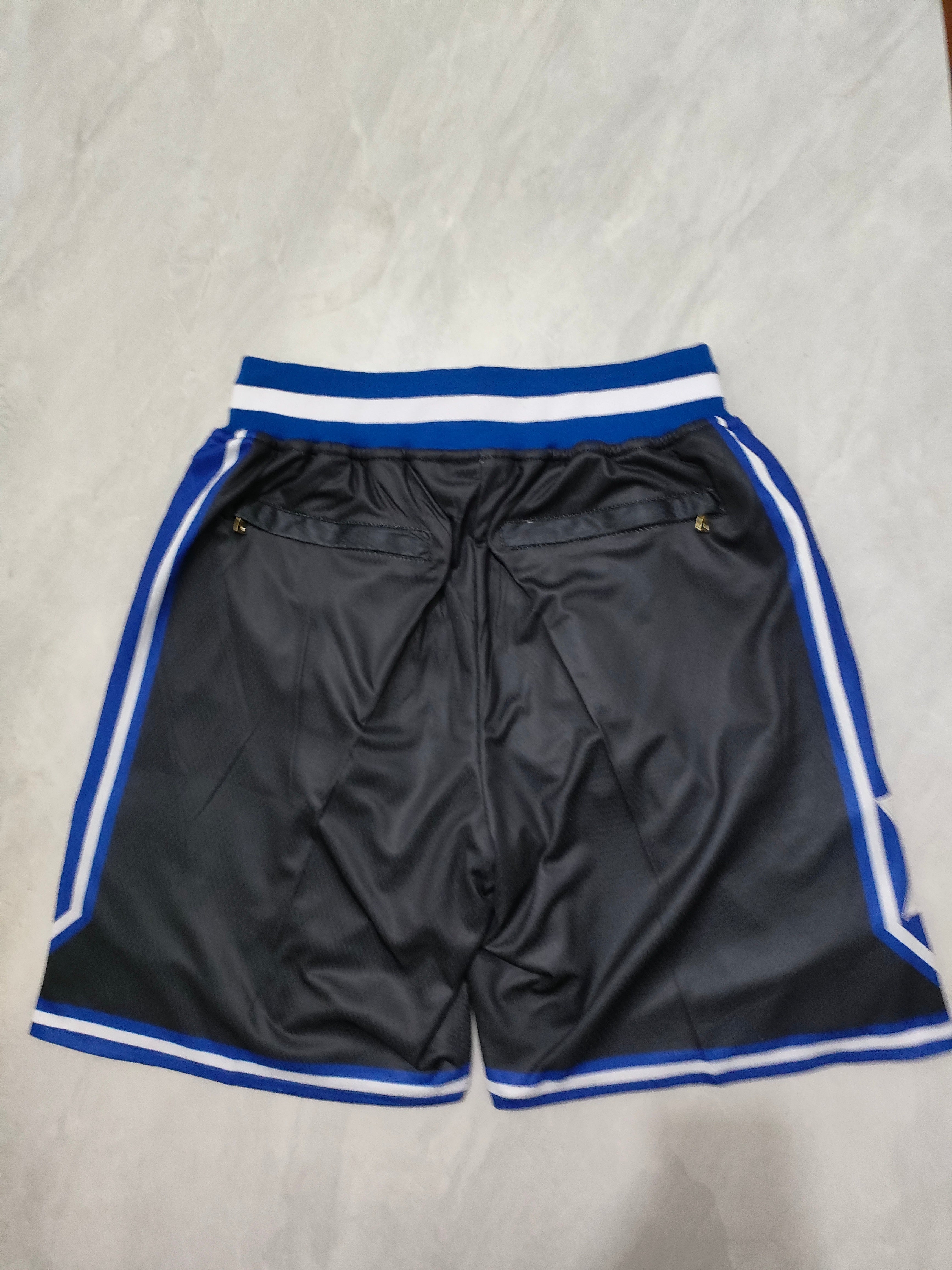 NCAA Duke University Black Pocket Shorts