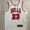 Michael Jordan Chicago Bulls 23 White MN