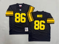 Mens Hines Ward#86 black Pittsburgh Steelers Vintage Throwback Jersey