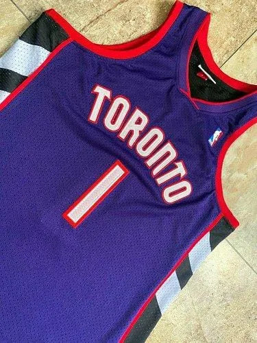 Tracy McGrady Toronto Raptors Throwback Jersey