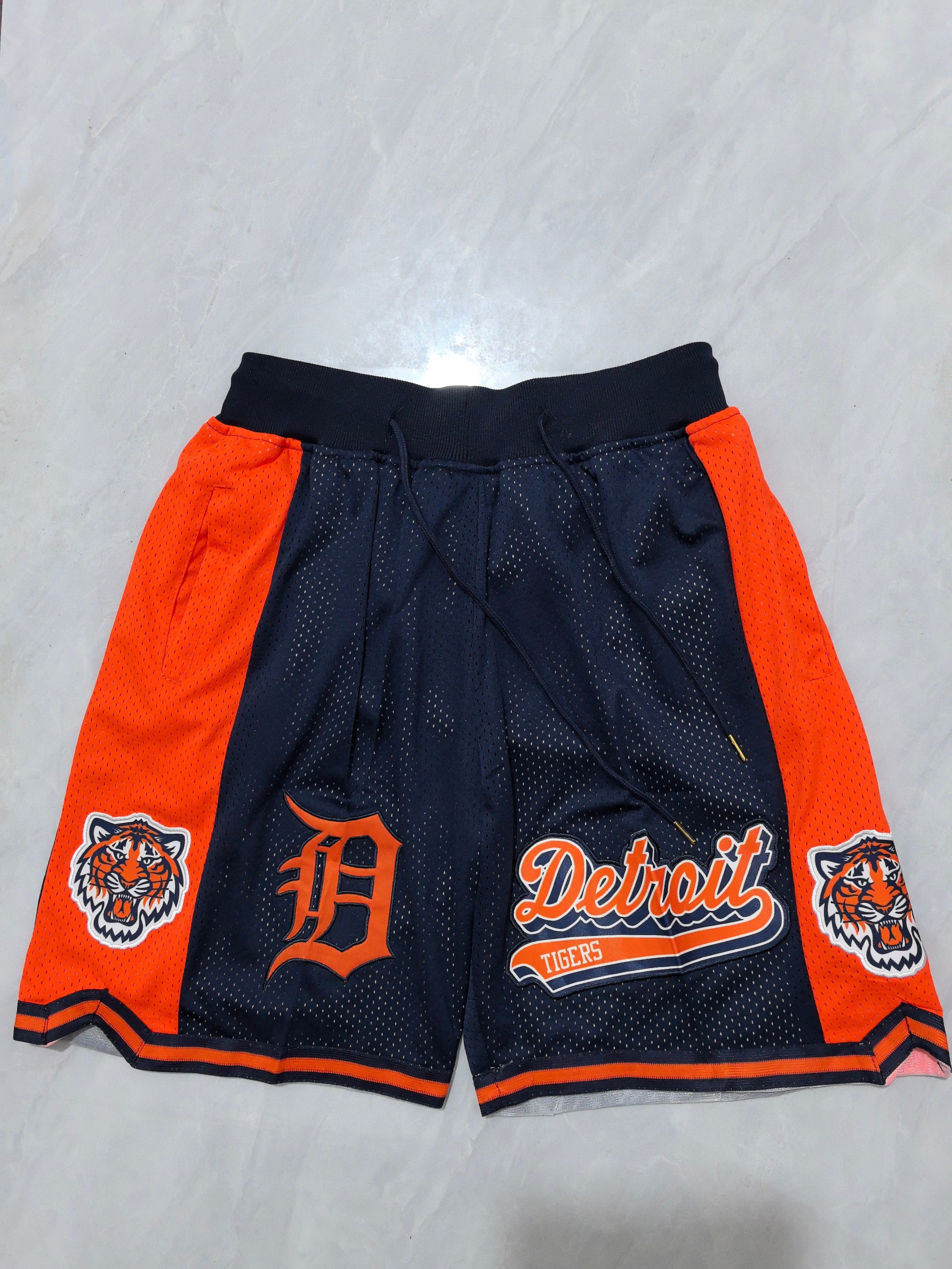 Detroit Tigers Dark Blue Pocket Shorts