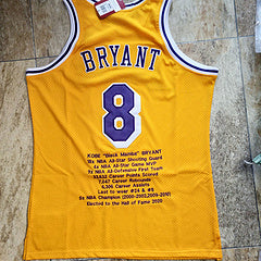 LeBron Bryant Los Angeles Lakers Yellow 8 MN